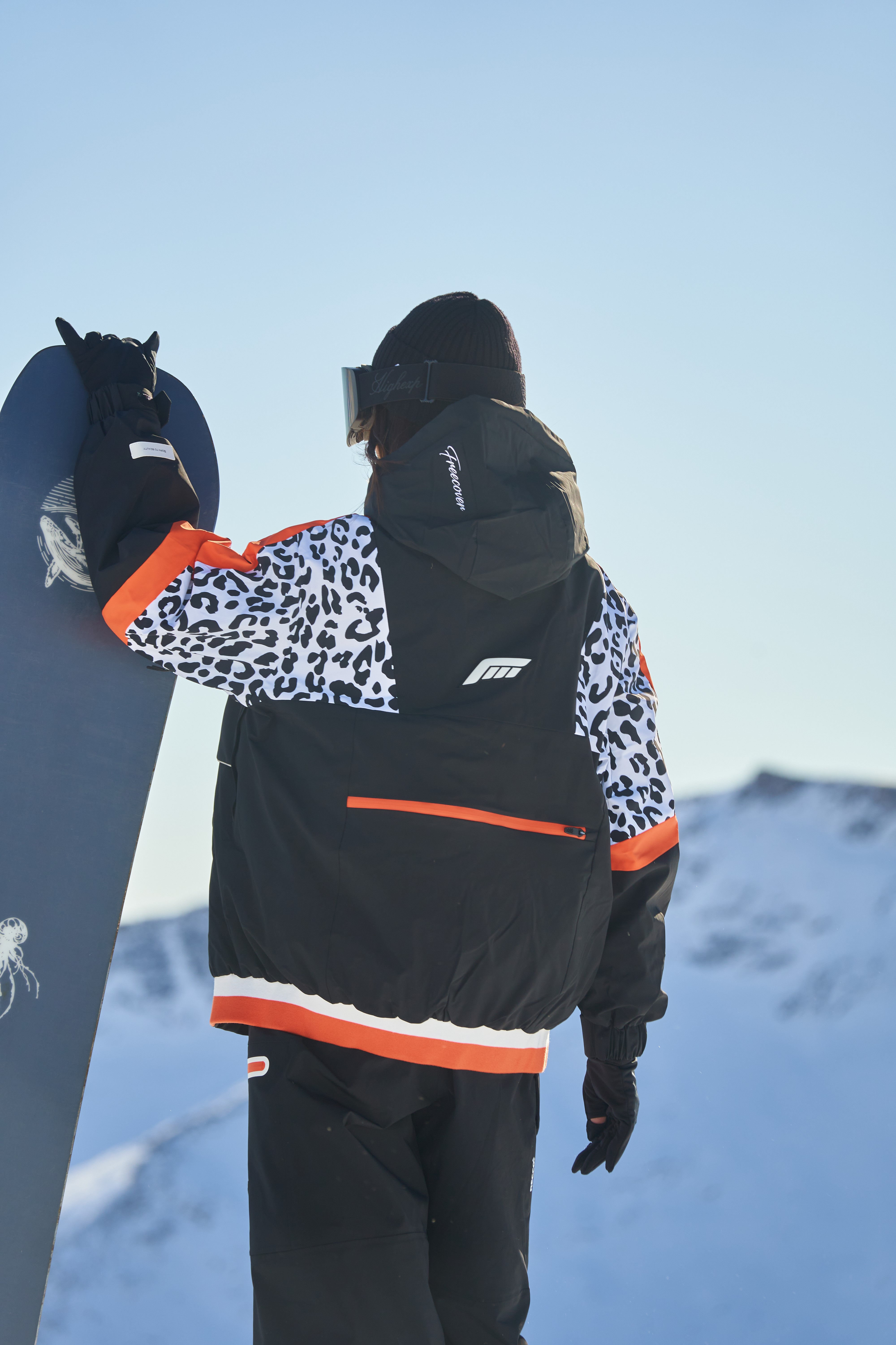 Ski Suit Winter Waterproof Windproof Hooded