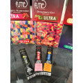 Einweg -Vape Fume Ultra Vape Regenbogen Süßigkeitengeschmack