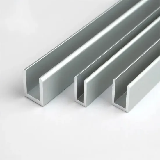 Factory Direct 6063 U-Shape Aluminum Channel Price per Kg