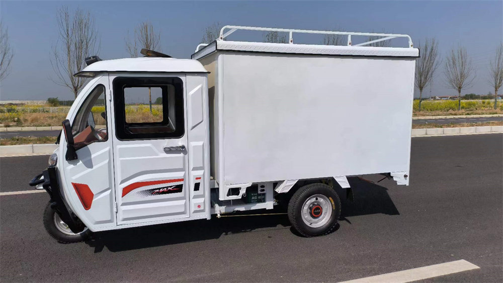 Fully Enclosed Electric Van