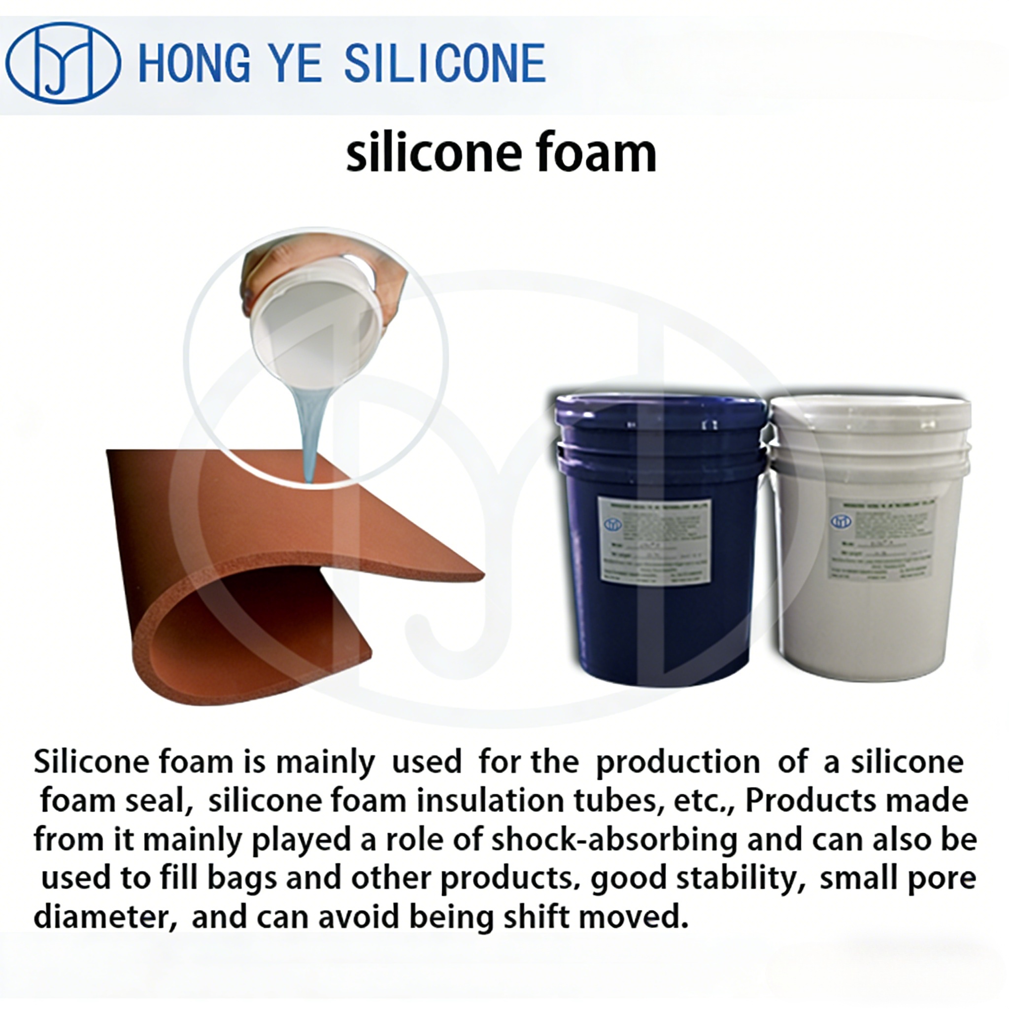 foamed silicone