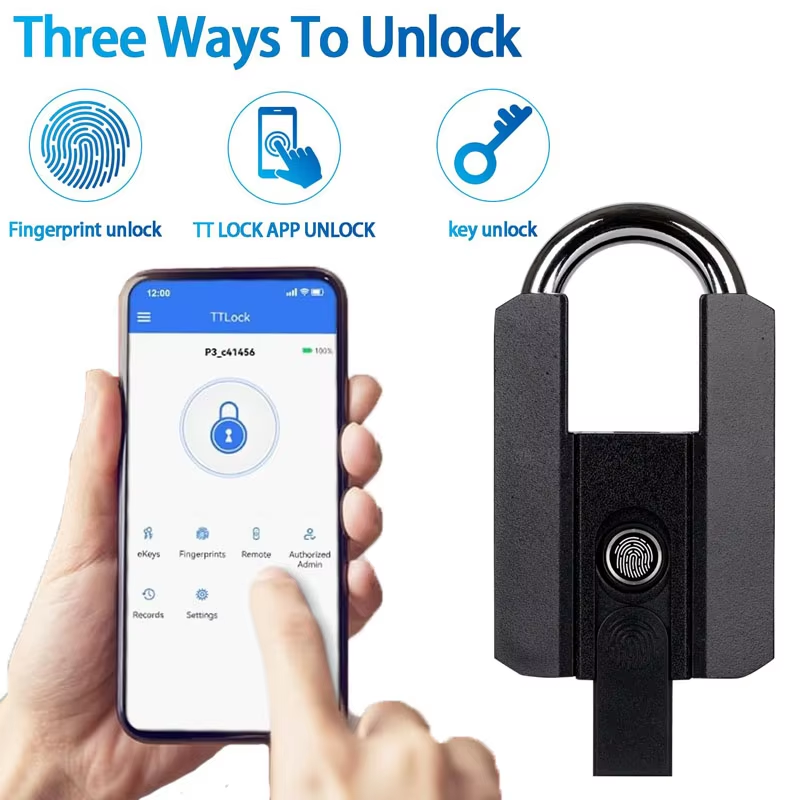 smart app padlock