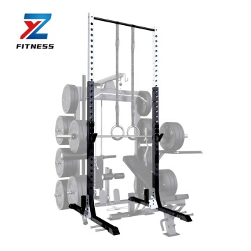 ZYFIT High Quality Home Gym Equipment - Multi-Function Half Squat Rack