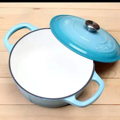 Enamel Stew Pot for Mother