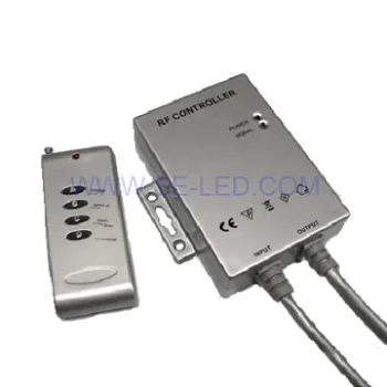 Waterproof Aluminum AL Remote 4Key Remote LED Controller