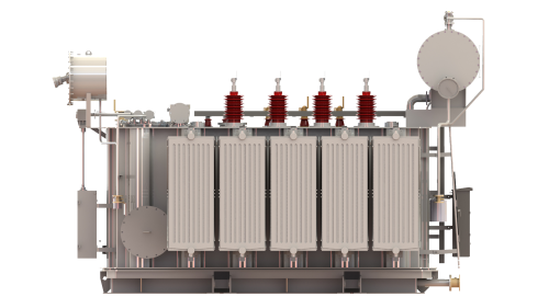 Trasformatore di potenza trifase a 2 avvolgimenti da 10000kVA 33kV con OCTC