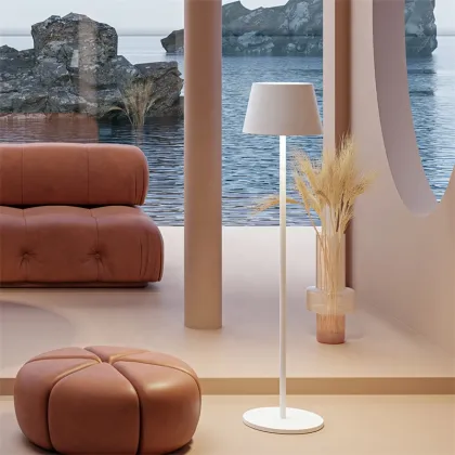 Modern Design Luxury Cordless LED Smart Corner Floor Lamps for Home Decor