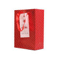 Custom Christmas Packaging Paper Gift Bag With Handles