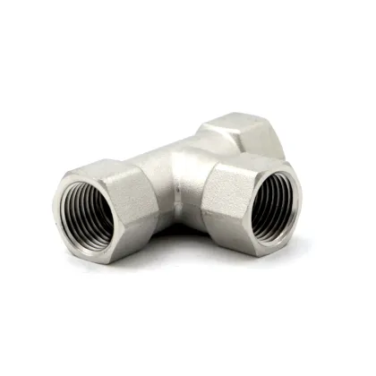 Hose Fittings Pipe Connectors Brass gas Tee  Connector Tee