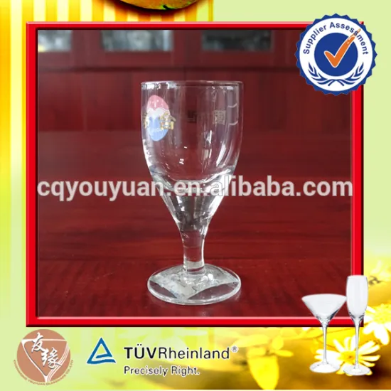 Cheap 18ml (0.6oz) mini high transparent glass pony shot glass wholesale