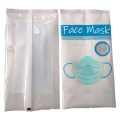 Kolorowe materiały laminowane Dis Postabilne Maski do twarzy plastikowa torba