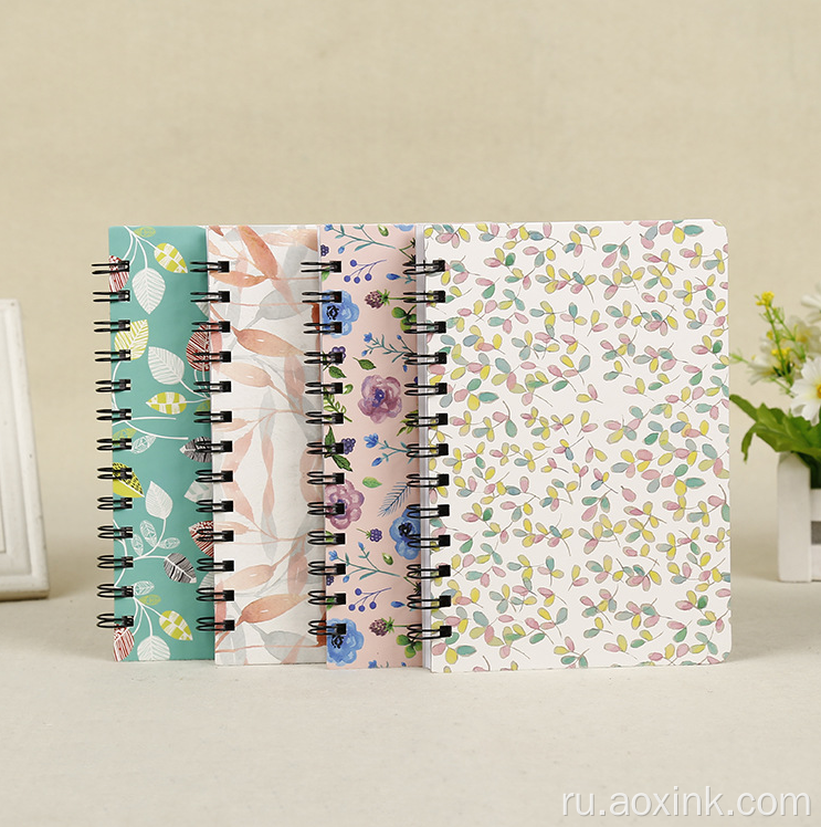 Горячая продажа A5 Notebbook Diary Diary Spiral Notepbook