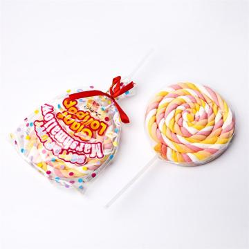 Low Sugar Vegan Kids Candy - Rainbow Giant Marshmallow Mint Fresh Spicy Sweet Taste in Box Packaging