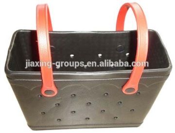 New design eva leather handbag for shopping,EVA basket,new style,OEM welcome