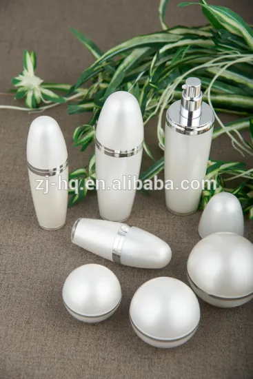 ball shape plastic empty acrylic cosmetic packaging lotion bottle cosmetic bottles wholesale