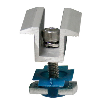 Aluminum Solar Panel Mount Mid Clamp for PV Modules