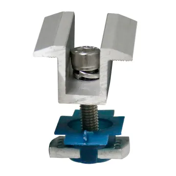 Aluminum Solar Panel Mount Mid Clamp for PV Modules