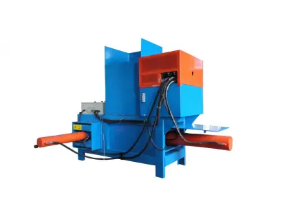 Rice husk bagging machine