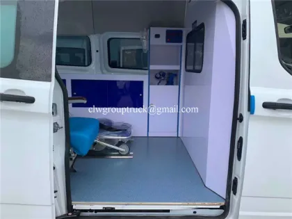 ward-type ambulance with medical vehicle