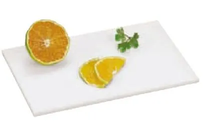 HD PE plastics Cutting board white fruit board