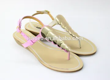 Best selling wholesales ladies fashion fancy flat sandals women