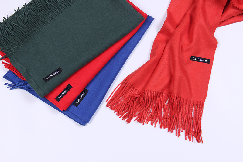 Pure color imitation cashmere scarf cashmere scarf (6)