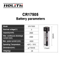 Lithium Primärbatterie CR17505 für intelligente Messgeräte