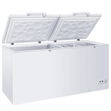 Big Capacity Commercial Double Door Horizontal Deep Chest Freezer