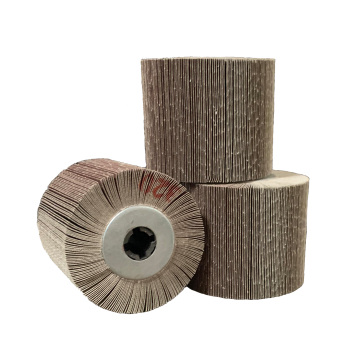 120x100x19mm Metal Surface Polishing Flap Wheel for Rust Removal and Welding Point Polishing with Aluminum Oxide