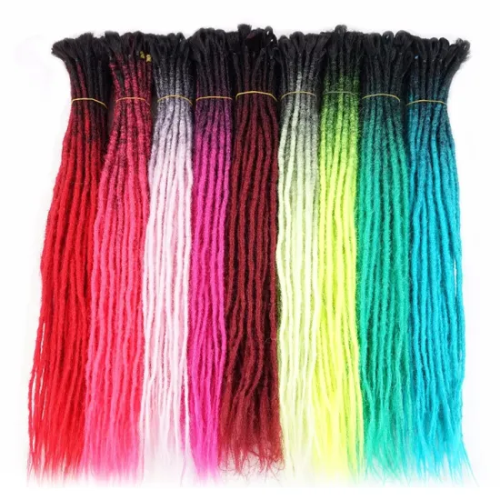 New Arrival Synthetic Crochet Braids Dreadlock Hair Extension
