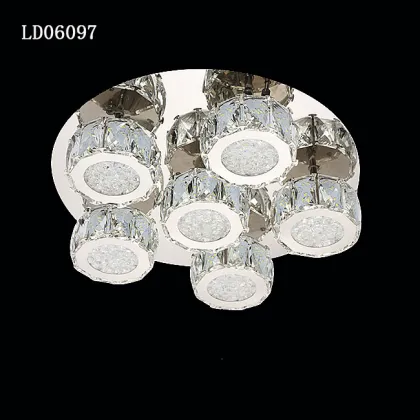 LD06097-2 Wholesale Crystal Ceiling Light Home