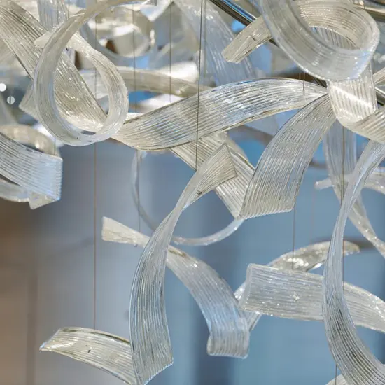 INSHINE Blue White Aesthetically Bright Pendant Light