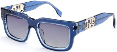 C2 Acetate Optical Frame Transparent Blue