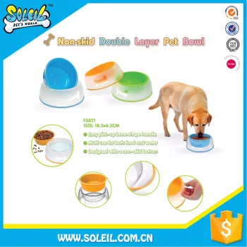 Wholesale Price Eco-Friendly PP Plastic Fet Food Bowl For Dogs