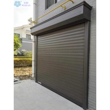 Anti-theft aluminium alloy rolling door