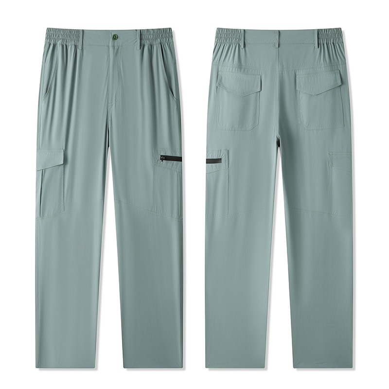 Men`s Training Pants with Zipper Pockets