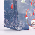 Impresión navideña personalizada Bolsa de compras no tejida laminada