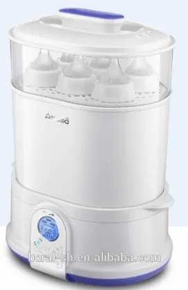 Baby complementary food cooker and steam milk bottle sterilizer