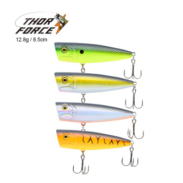 High Quality 3D Eyes Popper Top Water Fishing Lures for Tuna and Saltwater Surface Layer Fishing