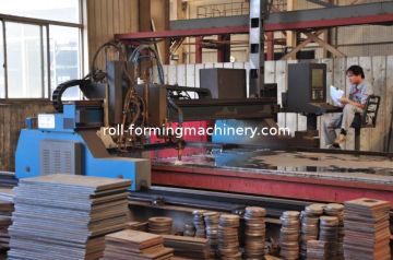 Single Side Flame Cnc Cutting Machine Pressure Vessels