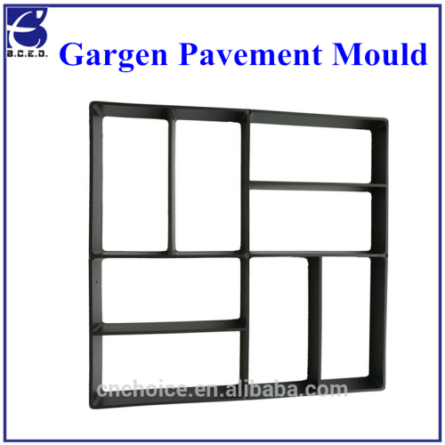 Garden DIY Plastic Path Maker Model Road Paving Cement Mould Brick Stone Garden Walkway Path