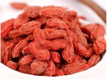 Organic goji berry good for vision and eyes