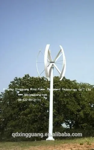5kw bybrid wind soalr hybrid vertical axis wind generator