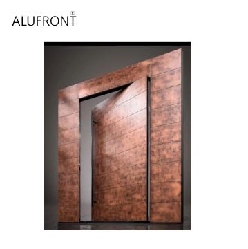 Factory Customized AS1288 Alufront Newzland Standard Heat Insulation Hinged Door - Waterproof Aluminium and Timber