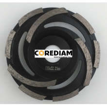 Roda do copo de moedura do ciclone D115