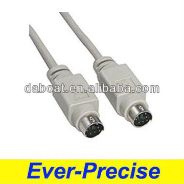 Mini Din 6pin male to male keyboard cable