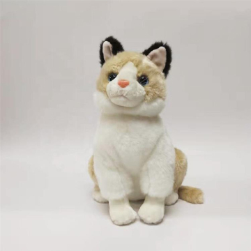 Süße Plüschkatze Tierspielzeug