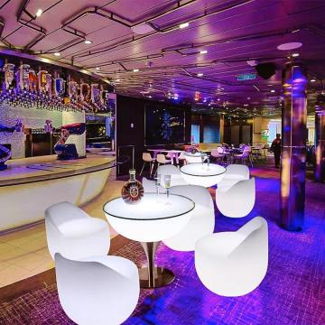 Color Changing Rechargeable LED Illuminated Outdoor Garden Furniture