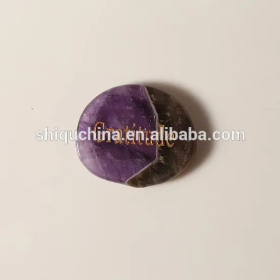2015 hot sell natural engraved pocket stone