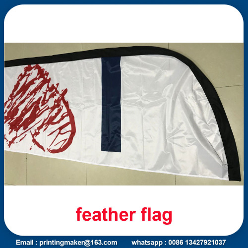 13 Feet 100% Polyester Knife Flying Flags